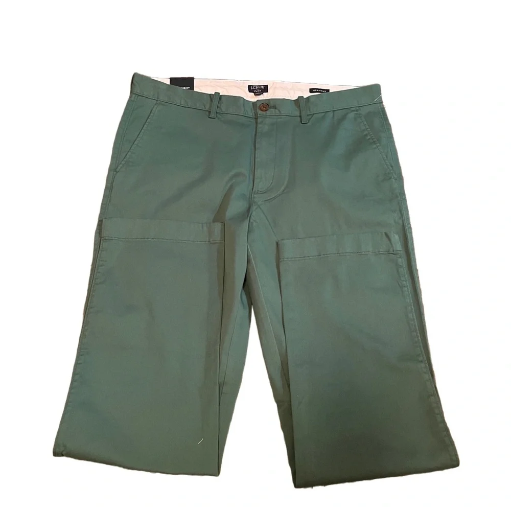 J. Crew Men's Green Pants size 34x32 new with tags.